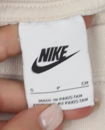 Nike Unisex Beige Pullover Sweatshirt Small