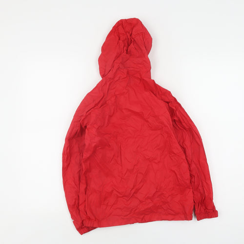 Peter Storm Girls Red Waterproof Rain Coat 9-10 Years
