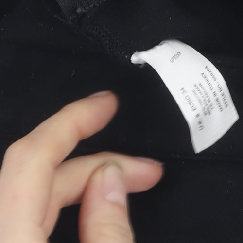 Kaliko Women's Black Cotton Blend Leggings Size 8