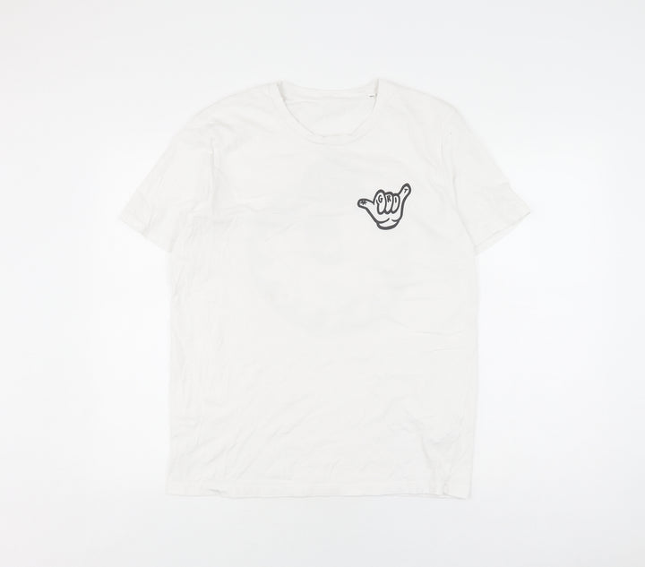 Stanley/Stella Men's White M Art Organic Cotton T-Shirt