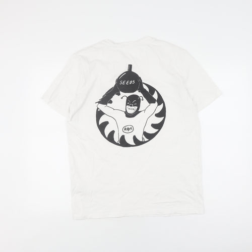 Stanley/Stella Men's White M Art Organic Cotton T-Shirt