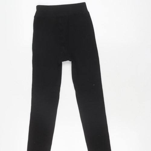 Mountain Warehouse Womens Black Leggings Elastic Waist