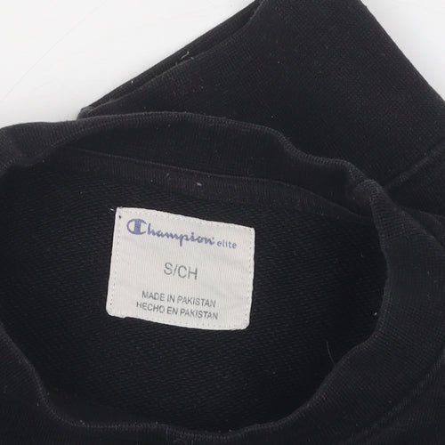 Champion Men's Black Pullover Sweatshirt Size S