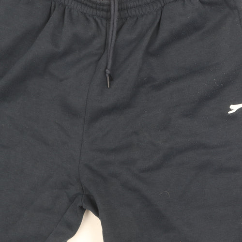 Slazenger Men's Black 2XL Sweatpants, Gym & Training, Fleece