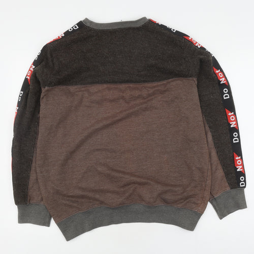 Bravo Men's Brown L Pullover Jumper