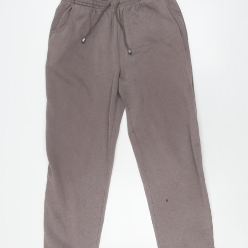 Damart Women's Brown Joggers - Size 14 Relaxed Fit