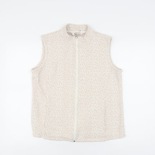 Honor Millburn Beige Women's Waistcoat Size 10 Casual