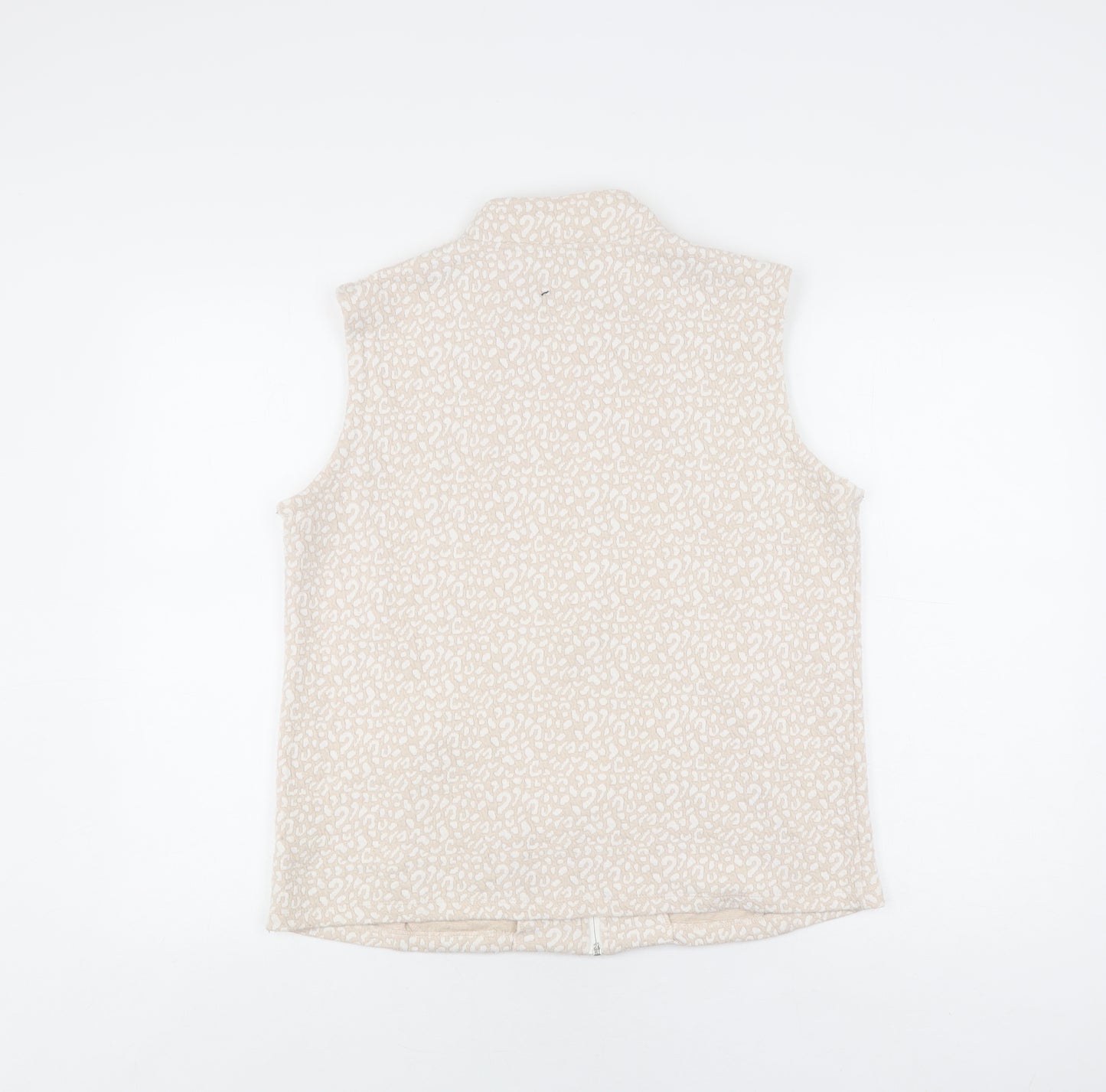 Honor Millburn Beige Women's Waistcoat Size 10 Casual