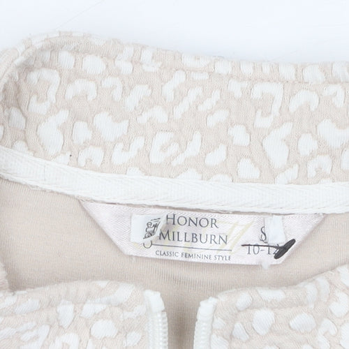 Honor Millburn Beige Women's Waistcoat Size 10 Casual