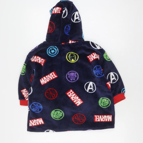 Primark Boys Multicoloured Marvel Superhero Fleece Robe 2XS