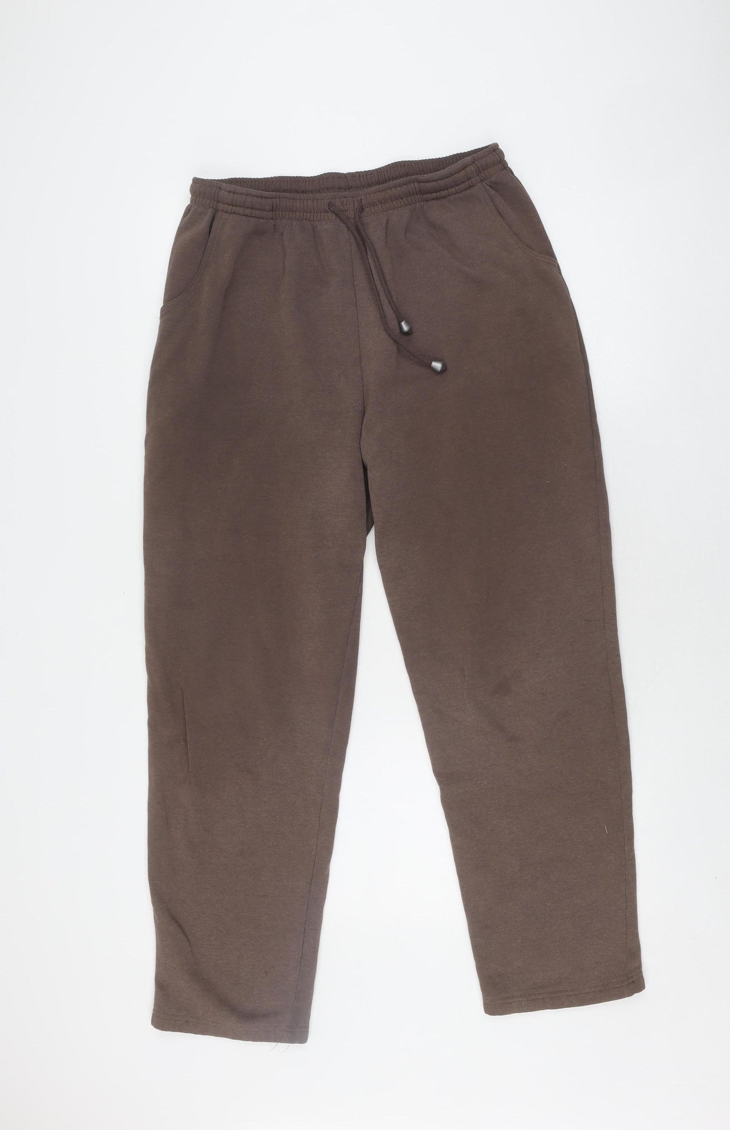Damart Women's Brown Jogger Trousers, Size 14, Comfortable Fit