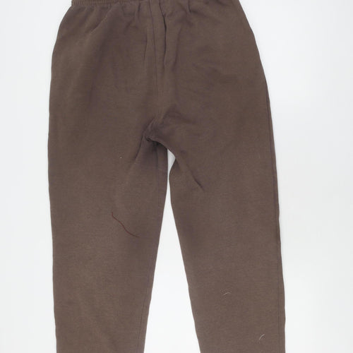 Damart Women's Brown Jogger Trousers, Size 14, Comfortable Fit