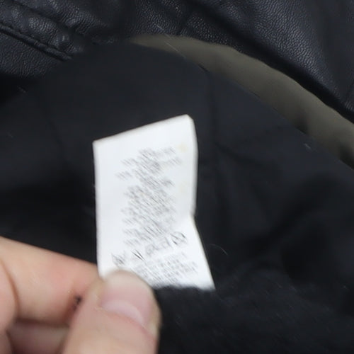 River Island Women's Green Parka Jacket Size 8 Winter Ready