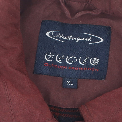 Weatherguard Men's Brown XL Rain Coat