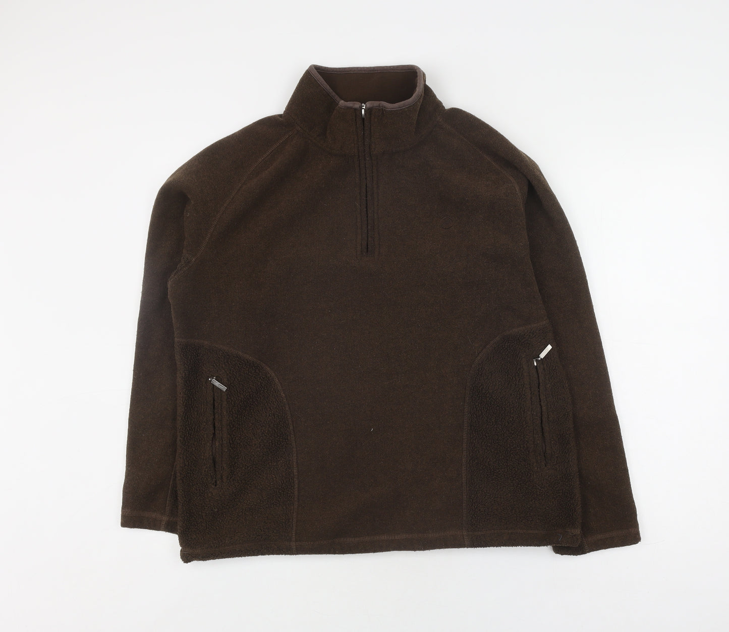 Tayberry Brown Unisex Adults M Pullover Fleece Sweatshirt