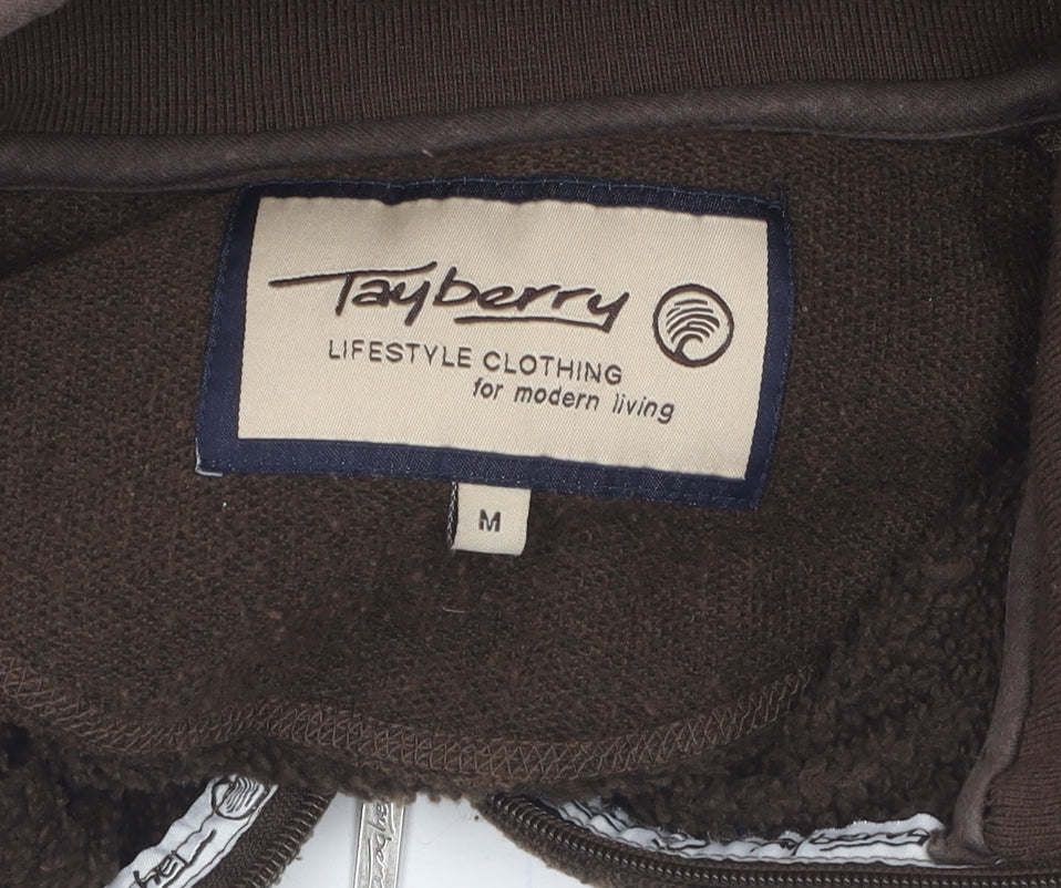 Tayberry Brown Unisex Adults M Pullover Fleece Sweatshirt