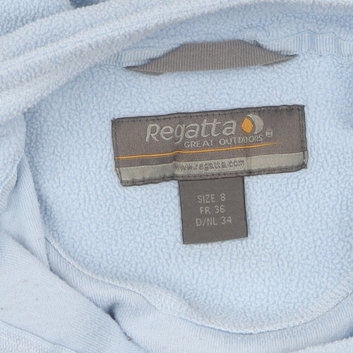 Regatta Women's Blue Fleece Pullover, Size 8