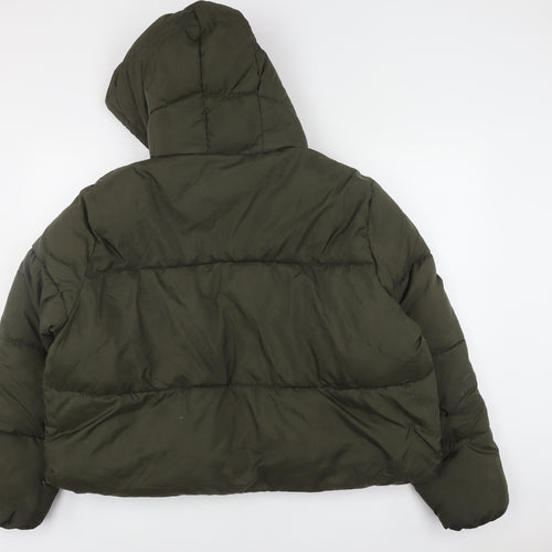 New Look Women's Green Puffer Jacket Size 22