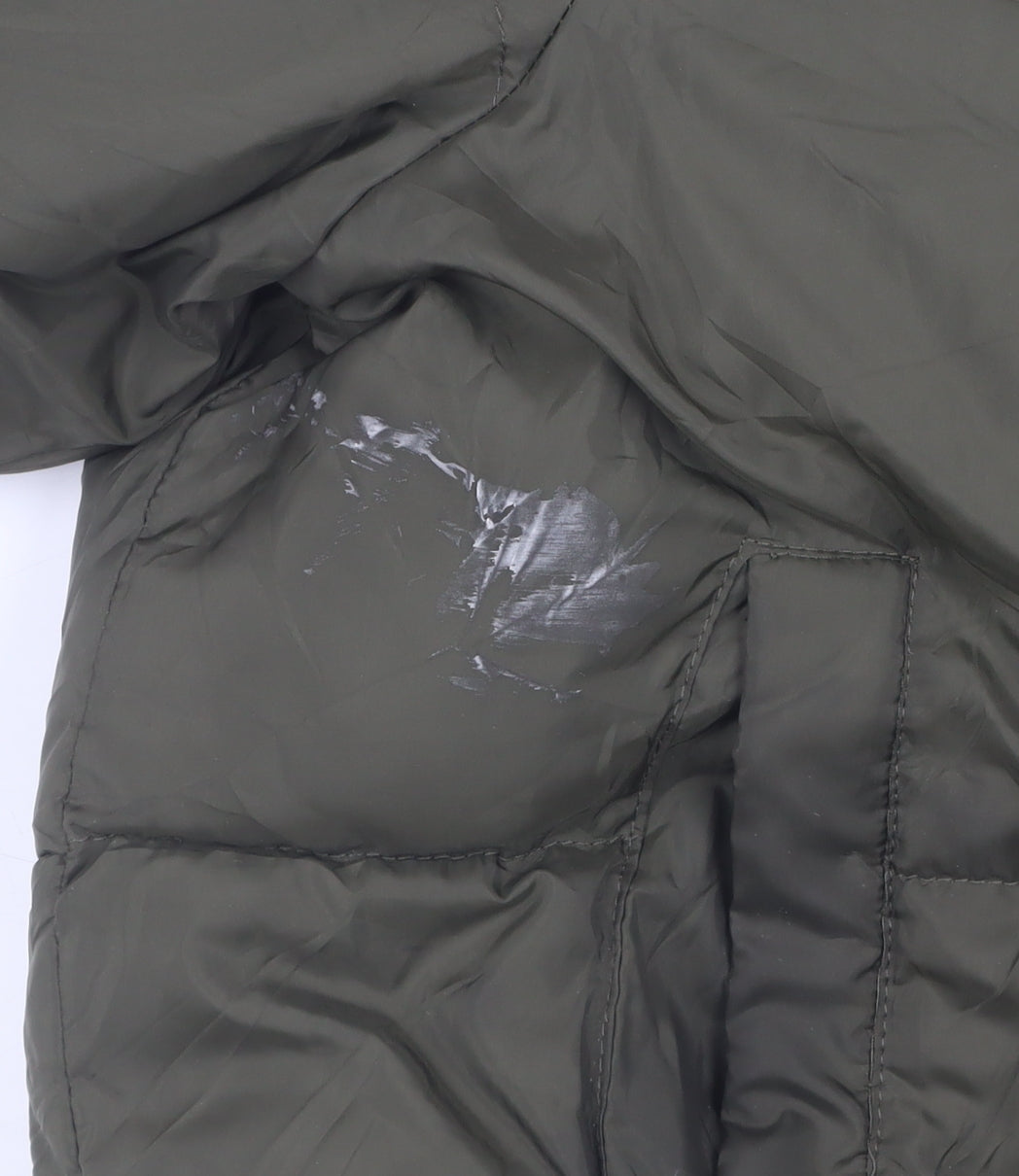 New Look Women's Green Puffer Jacket Size 22