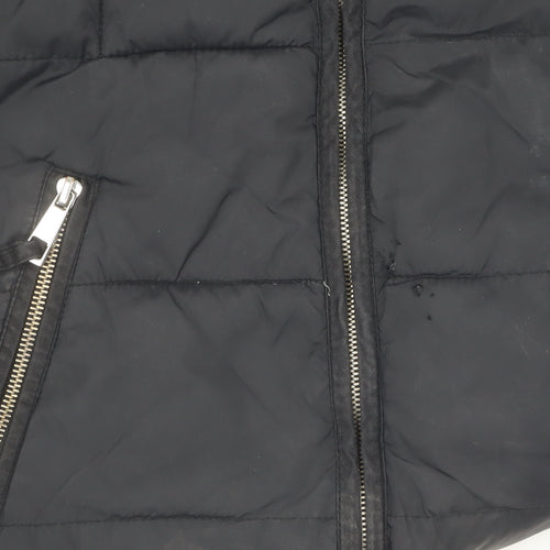 Whistles Women's Black Puffer Jacket S Casual Classic