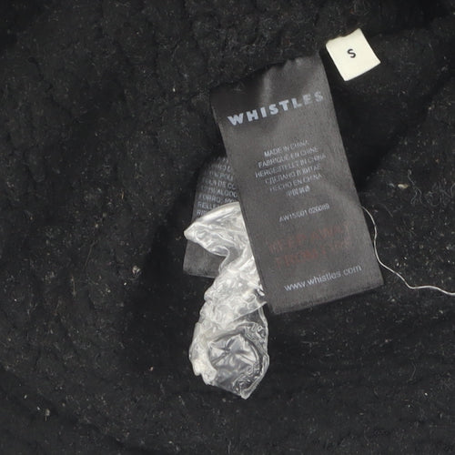 Whistles Women's Black Puffer Jacket S Casual Classic