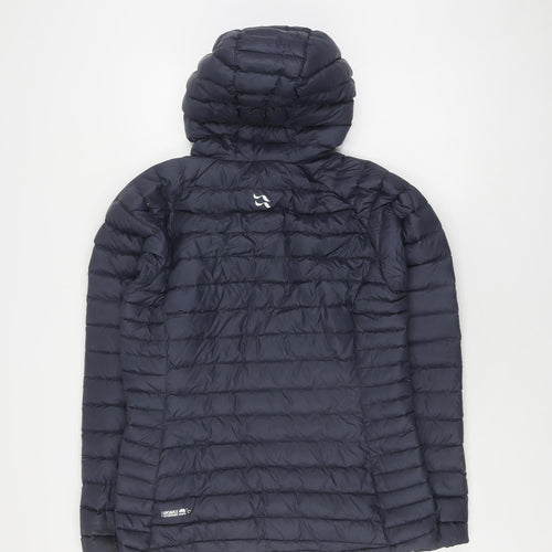 Rab Women's Black Puffer Jacket, Size 12, Winter Ready
