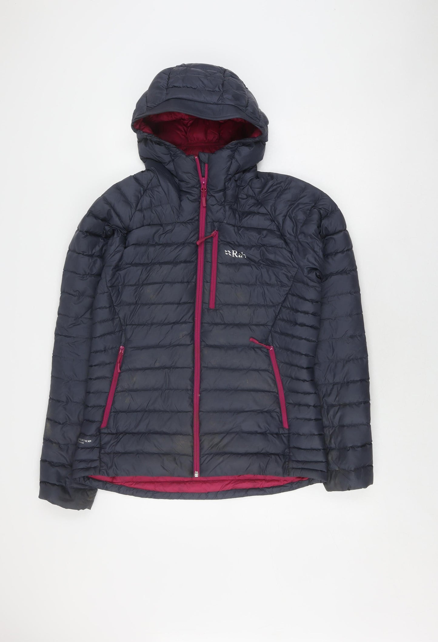 Rab Women's Black Puffer Jacket, Size 12, Winter Ready