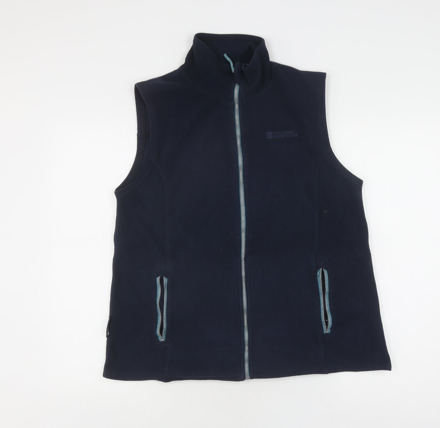 Mountain Warehouse Women's Blue Fleece Waistcoat Size 16