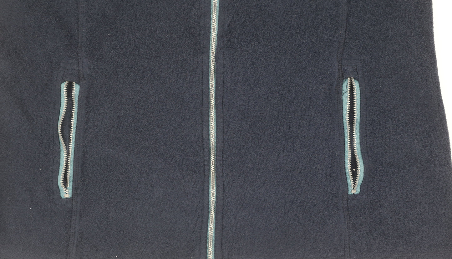 Mountain Warehouse Women's Blue Fleece Waistcoat Size 16