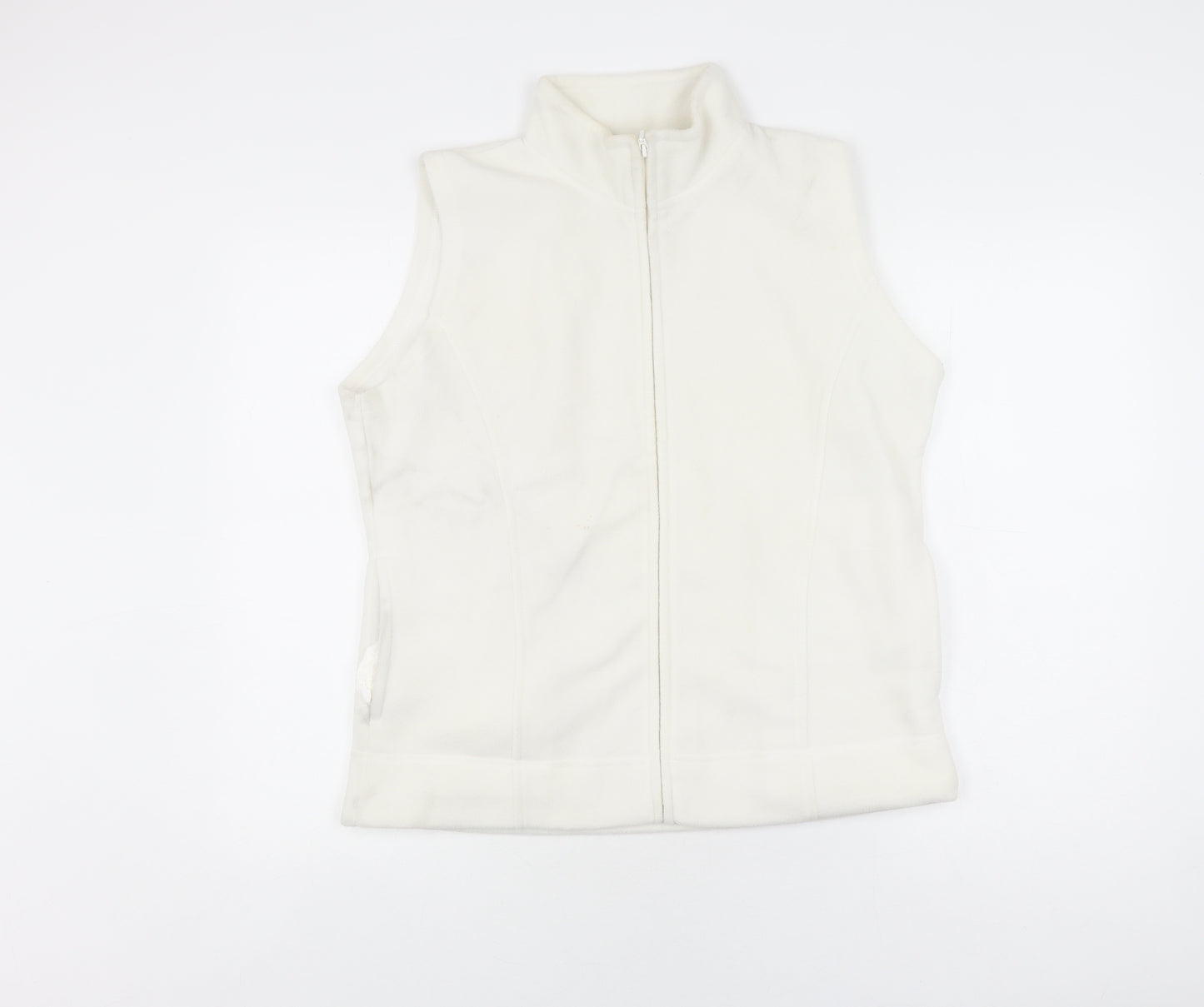 Isle Essentials Women's Ivory Waistcoat M Casual