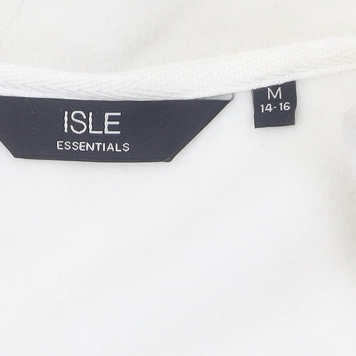 Isle Essentials Women's Ivory Waistcoat M Casual