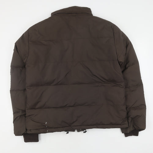 Calvin Klein Women's Brown Puffer Jacket L