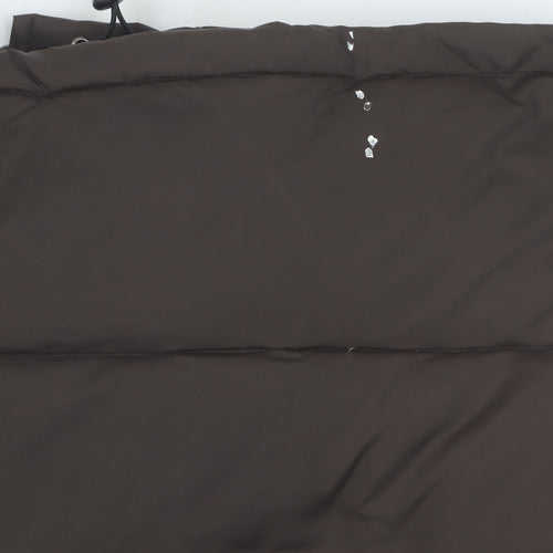 Calvin Klein Women's Brown Puffer Jacket L