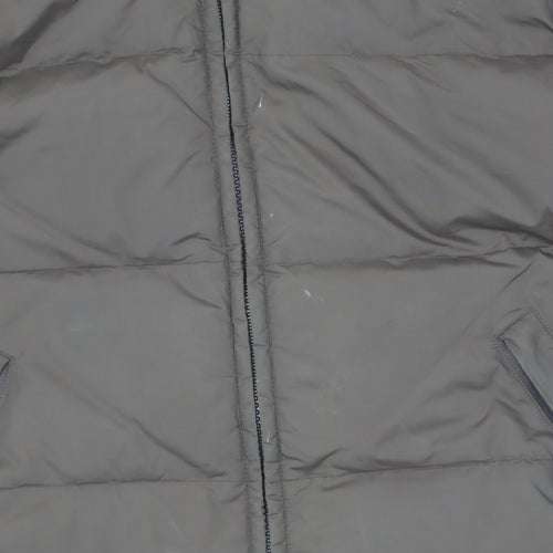 Calvin Klein Women's Brown Puffer Jacket L