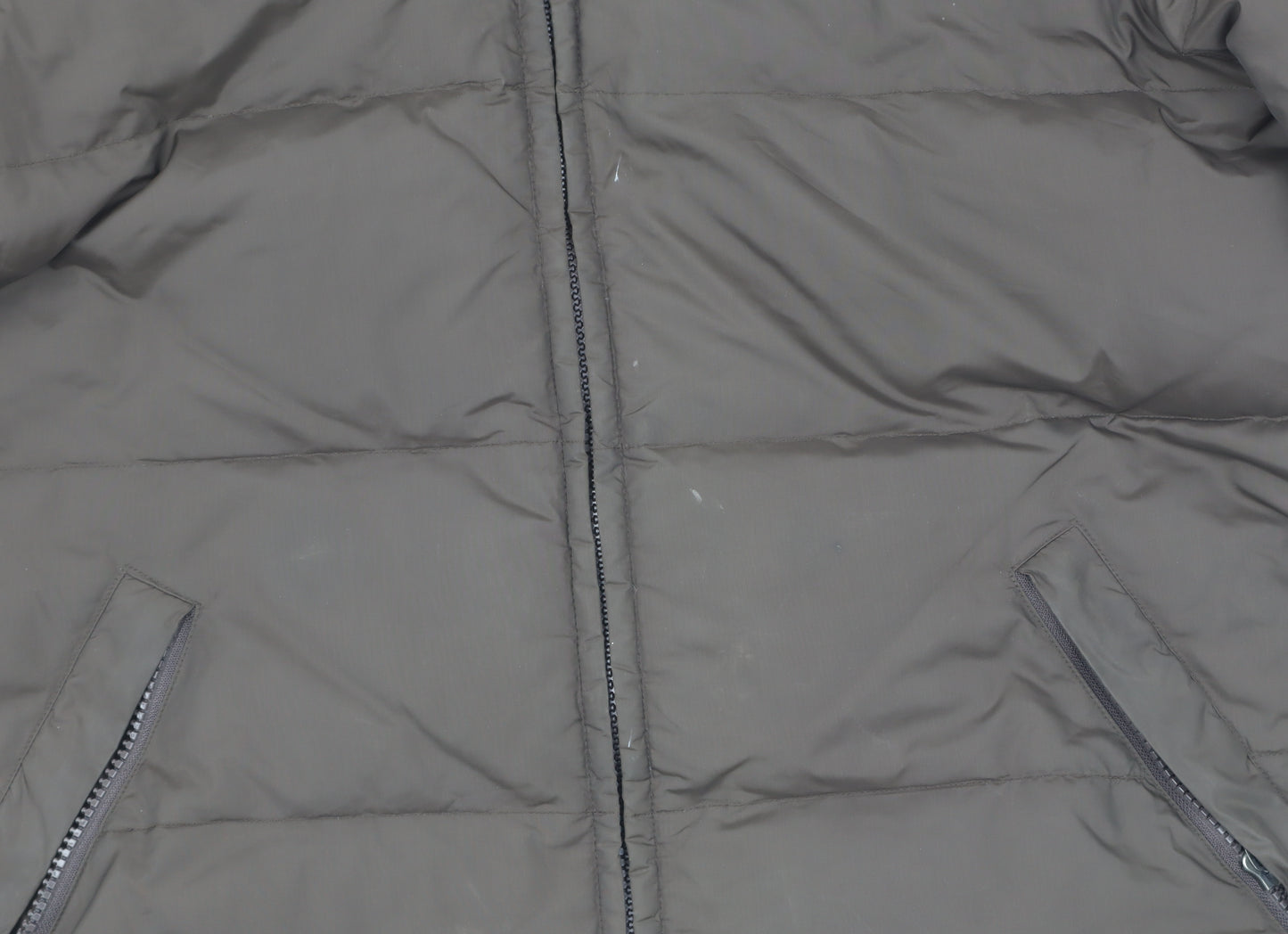 Calvin Klein Women's Brown Puffer Jacket L