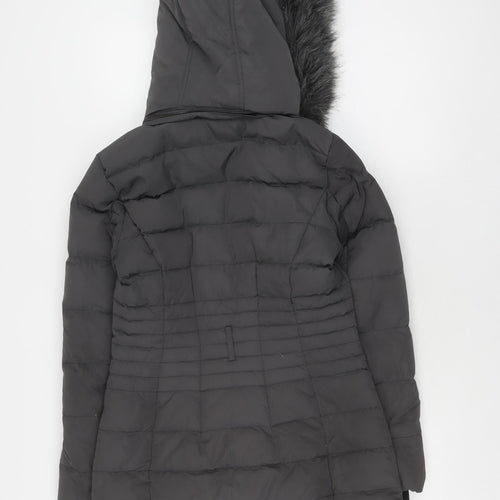Phase Eight Women's Black Puffer Jacket Size 8
