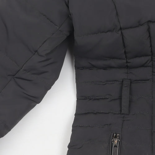 Phase Eight Women's Black Puffer Jacket Size 8