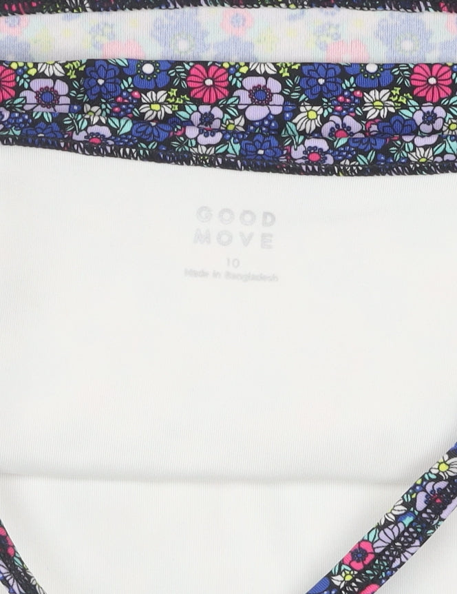 Marks & Spencer Women's Multicoloured Floral Sports Bra 10-12