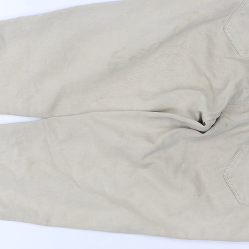 Catch Me Women's Beige Skinny Jeans, Size L
