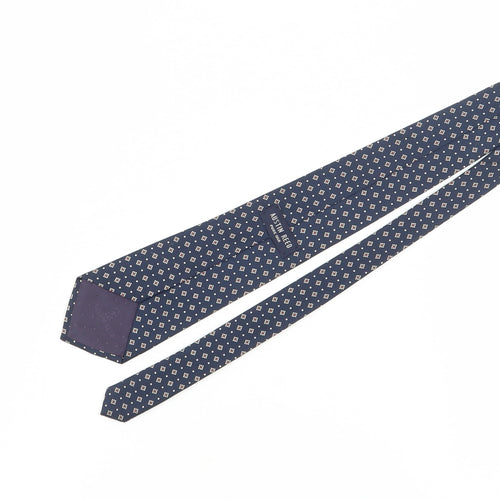 Austin Reed Men's Blue Silk Geometric Designer Tie