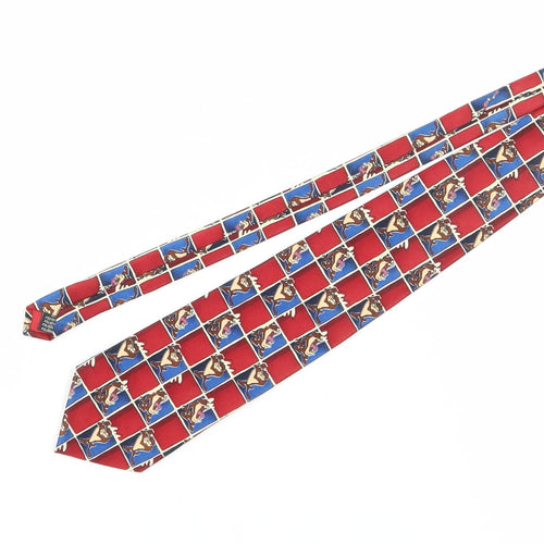 Looney Tunes Red Men's Polyester Cartoon Tie