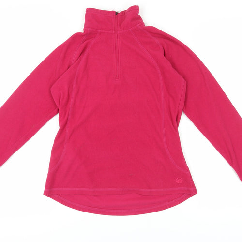 Peter Storm Women's Pink Fleece Sweatshirt Size 10