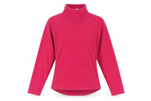 Front view of Peter Storm Women's Pink Fleece Sweatshirt, size 10