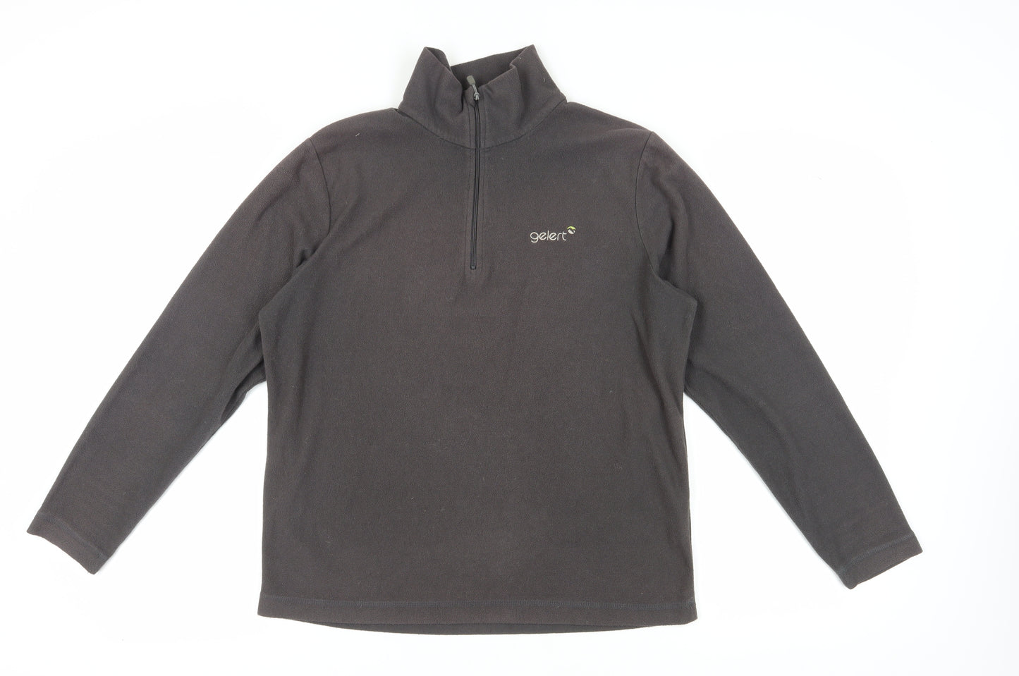 Gelert Men's Black 1/2 Zip Fleece Sweatshirt, Size S