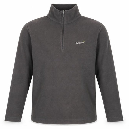 Gelert Men's Black 1/2 Zip Fleece Sweatshirt, Size S