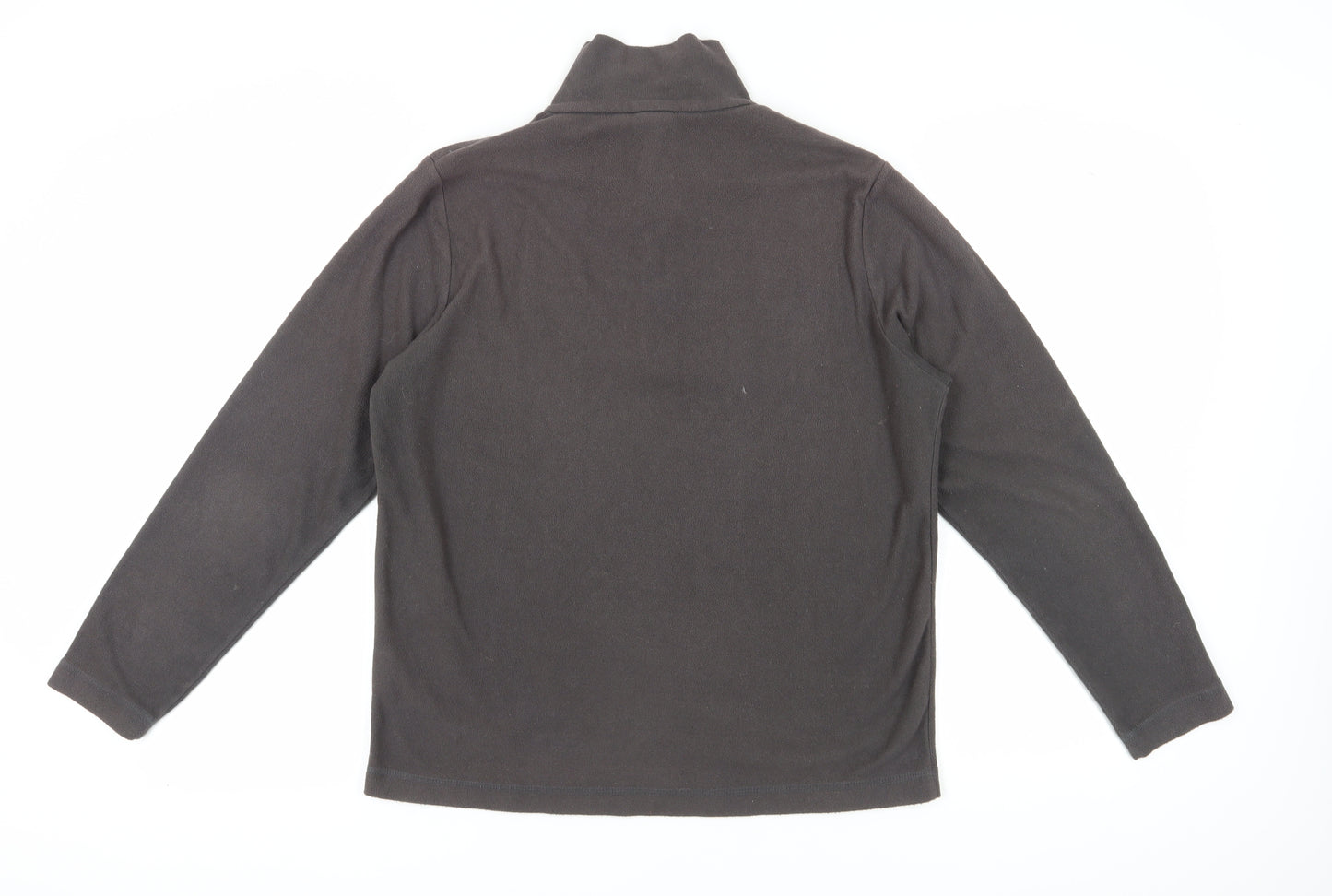 Gelert Men's Black 1/2 Zip Fleece Sweatshirt, Size S