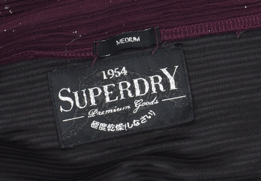 Superdry Women's Purple Pencil Skirt, Size M
