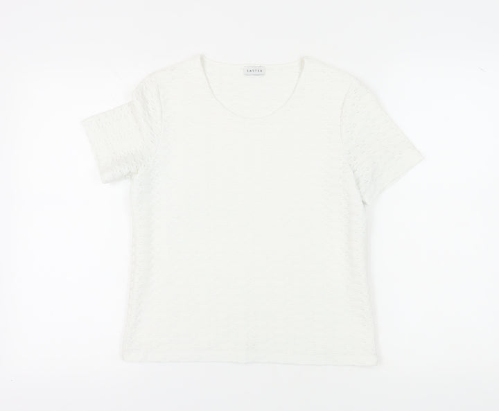 Eastex Women's White Classic T-Shirt Size 10
