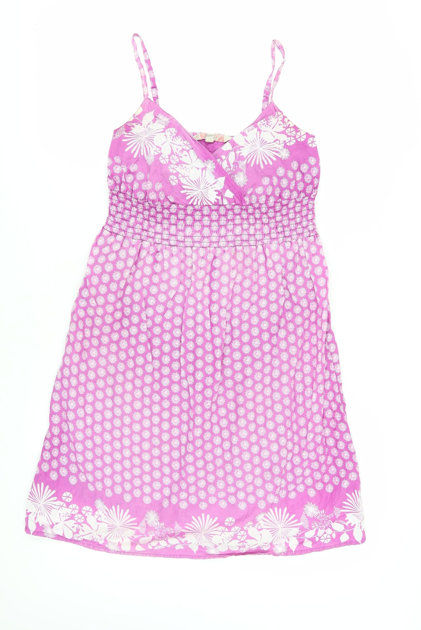 Mantaray Womens Pink Floral Sundress Size 8