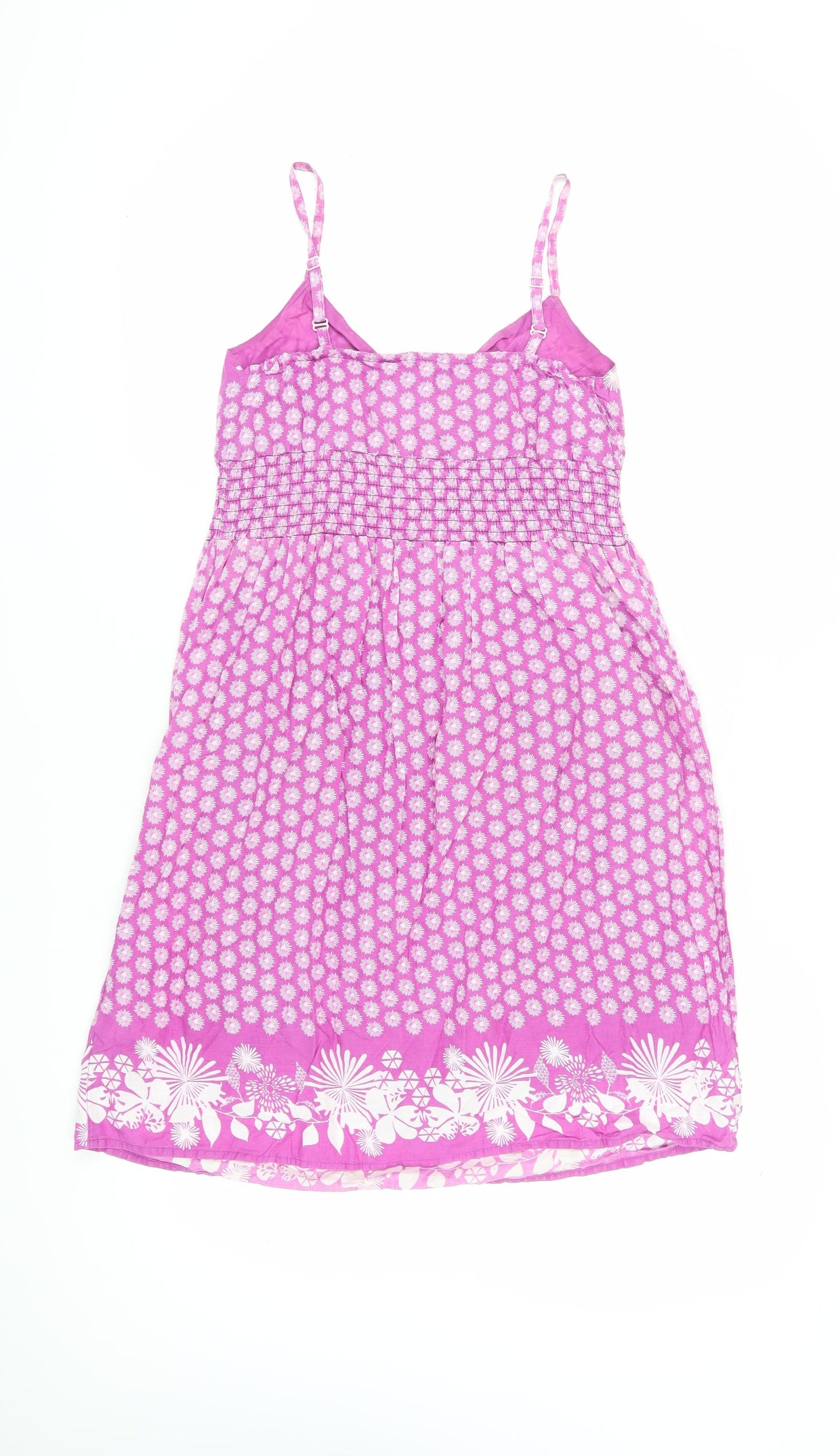 Mantaray Womens Pink Floral Sundress Size 8